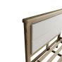 Hoeson 4'6 Fabric Headboard with Low End Footboard by Aegon Interiors | Style Our Home