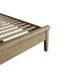 Hoeson 4'6 Fabric Headboard with Low End Footboard by Aegon Interiors | Style Our Home