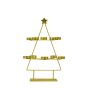 Xmas Gold Tree Tealight Holder x10 by Gallery Living | Style Our Home
