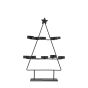 Xmas Black Tree Tealight Holder x10 by Gallery Living | Style Our Home