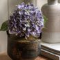 Vintage Cone Hydrangea Floral Stem Violet (12pk)