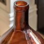 Rueda Giant Glass Bottle Vase Amber