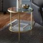 Hudson Champagne Side Table - Style Our Home 