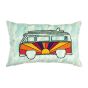 Culture Cushion - Aqua - 35 x 60 cm by Pad Concept  | Style Our Home