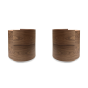 Dexter Bedside Table - Walnut - Pair by Tommy Franks | Style Our Home