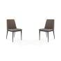 Medici Dining Chair - Set of 2 - Quartz Grey by Tommy Franks | Style Our Home