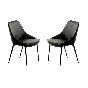 Scande Dining Chair - Set of 2 - Mustang Black by Tommy Franks | Style Our Home