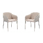 Salcita Armchair - Set of 2 - Cream by Tommy Franks | Style Our Home