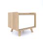 Lago Bedside 1 Door - White by BELL & STOCCHERO | Style Our Home
