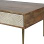 Linden Bone and Mango Wood Coffee Table by Libra | Style Our Home