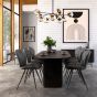 Lucas Wooden Oval Dining Table