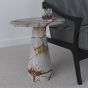 Lusso Marble Side Table - Customisable Options by Steve Bristow | Style Our Home
