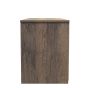 Las Vegas 4 Drawer Bed Box in White Matt & Vintage Oak