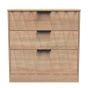 Las Vegas 3 Drawer Deep Chest in Bardolino Oak Welcome Furniture | Style Our Home