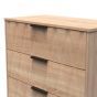 Las Vegas 3 Drawer Deep Chest in Bardolino Oak Welcome Furniture | Style Our Home
