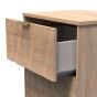 Las Vegas 3 Drawer Deep Chest in Bardolino Oak Welcome Furniture | Style Our Home