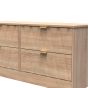 Las Vegas 4 Drawer Bed Box in Bardolino Oak Furniture | Style Our Home