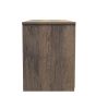 Las Vegas 4 Drawer Bed Box in White Matt & Vintage Oak