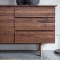 Teatro Walnut 2 Door 3 Drawer Sideboard