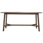 Madrid Oval Dining Table Walnut - Style Our Home 