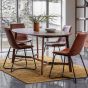 Madrid Oval Dining Table Walnut - Style Our Home 