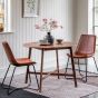 Teatro Walnut Round Dining Table