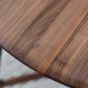 Teatro Walnut Round Dining Table