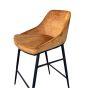 Vai Barstool - Bella Velour Amber by Tommy Franks | Style Our Home