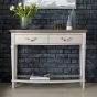 Montreux Soft Grey & Washed Oak Console Table - Style Our Home