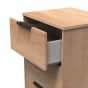 Nashville 2 Drawer Bedside Cabinet in Nebraska Oak by Welcome Furniture | Style Our Home
