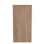 Nashville-3 Drawer Bedside Cabinet in Nebraska Oak by Welcome Furniture | Style Our Home