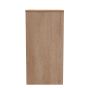 Nashville-3 Drawer Bedside Cabinet in Nebraska Oak by Welcome Furniture | Style Our Home