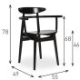 Atleier N7 Teo OA Upholstered Dining Chair - Style Our Home