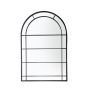 Aspen Outdoor Mirror Black | Style Your Home