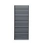 Via Pergola Small Louvre Screen Black | Style Your Home