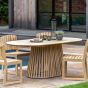 Rialto Oval Dining Table 6 Seater
