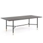 Bofo 220 Dining Table - Black Oak by Tommy Franks | Style Our Home