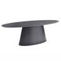 Tavamo Dining Table - Oval - Black Oak by Tommy Franks | Style Our Home