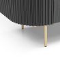 Lantine 2 Door Cabinet - Matte Black Oak by Tommy Franks | Style Our Home