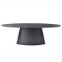 Tavamo Dining Table - Oval - Black Oak by Tommy Franks | Style Our Home