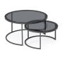Wheel Coffee Table - Large - Glass by Tommy Franks | Style Our Home