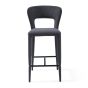Pari I Bar Stool - Luxe Cinder Grey by Tommy Franks | Style Our Home