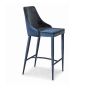 Alain Bar Stool - Navy Velvet by Tommy Franks | Style Our Home