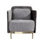 Gemma Lounge Chair - Grey by Tommy Franks | Style Our Home