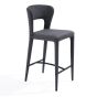 Pari I Bar Stool - Luxe Cinder Grey by Tommy Franks | Style Our Home