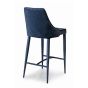 Alain Bar Stool - Navy Velvet by Tommy Franks | Style Our Home