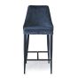 Alain Bar Stool - Navy Velvet by Tommy Franks | Style Our Home