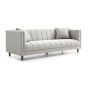 Regency 3-Seater Sofa - Nappa French Grey by Tommy Franks | Style Our Home