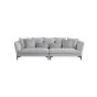 Mimosa 4-Seater Sofa - Light Grey by Tommy Franks | Style Our Home