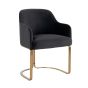 Hadley Antraciet Velvet Chair by Richmond Interiors | Style Our Home